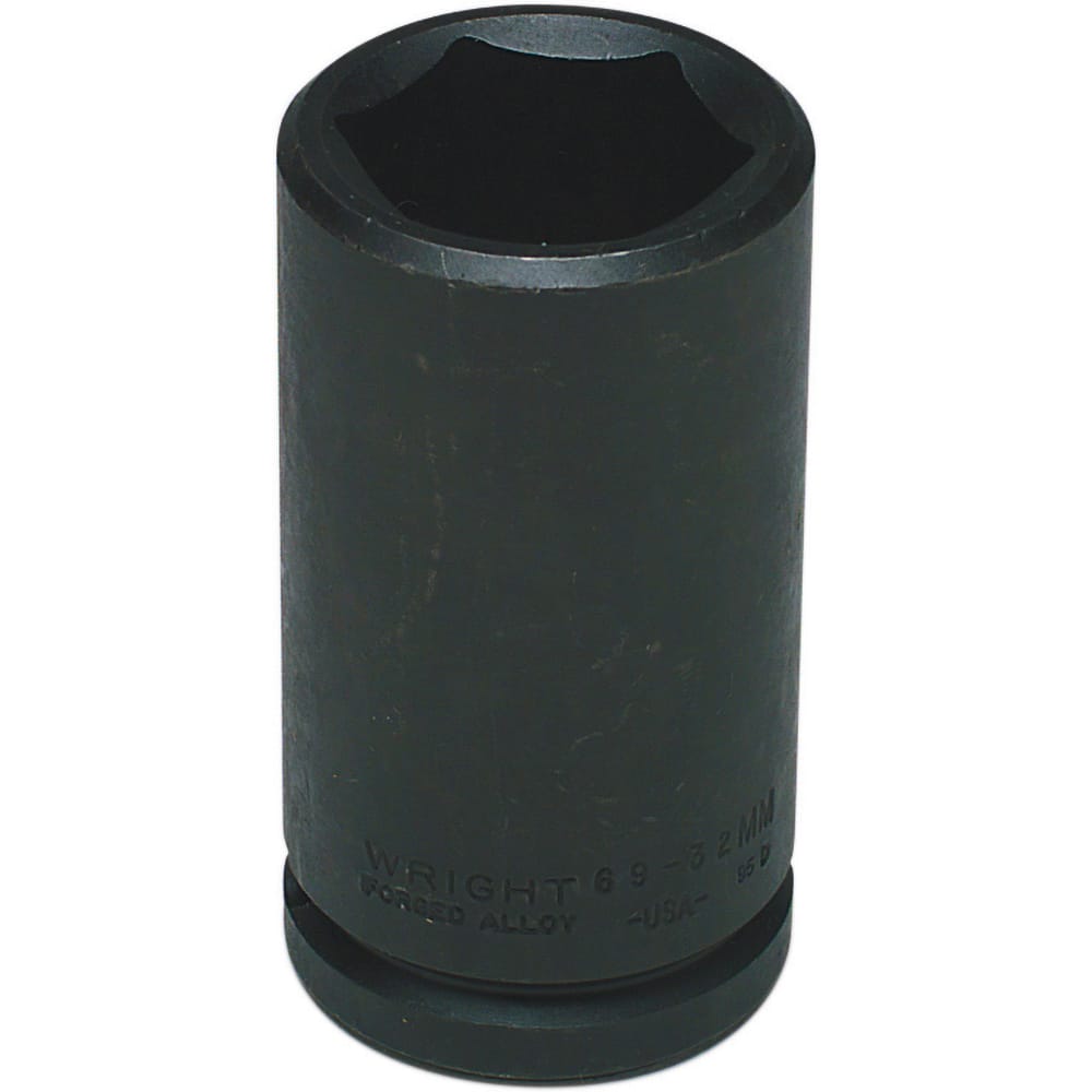 Wright Tool & Forge - Impact Sockets; Drive Size: 3/4 ; Size (mm): 24.0000 ; Type: Deep ; Style: Impact Socket ; Style: Impact Socket ; Style: Impact Socket - Exact Industrial Supply