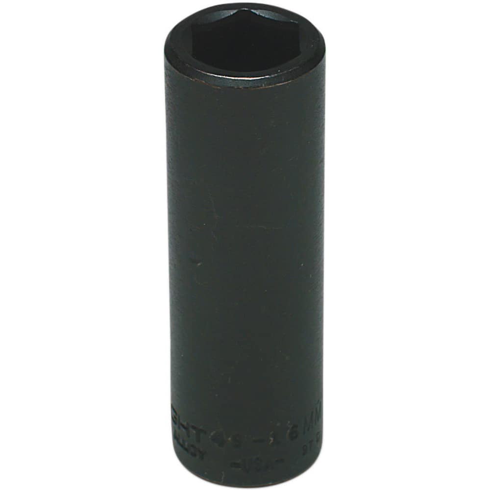 Wright Tool & Forge - Impact Sockets; Drive Size: 1/2 ; Size (mm): 31.0000 ; Type: Deep ; Style: Impact Socket ; Style: Impact Socket ; Style: Impact Socket - Exact Industrial Supply