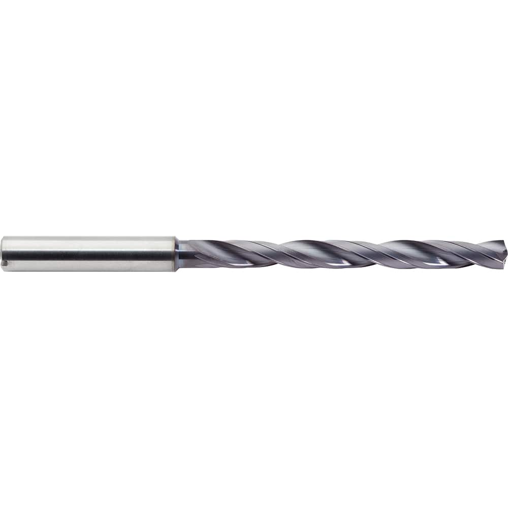 M.A. Ford - Taper Length Drill Bits; Drill Bit Size (mm): 11.90 ; Drill Bit Size (Decimal Inch): 0.4685 ; Drill Point Angle: 142 ; Drill Bit Material: Carbide ; Drill Bit Finish/Coating: ALtima? Plus ; Flute Type: Helical - Exact Industrial Supply