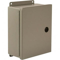 Wiegmann - NEMA 4 Steel Standard Enclosure with Continuous Hinge Cover - Caliber Tooling