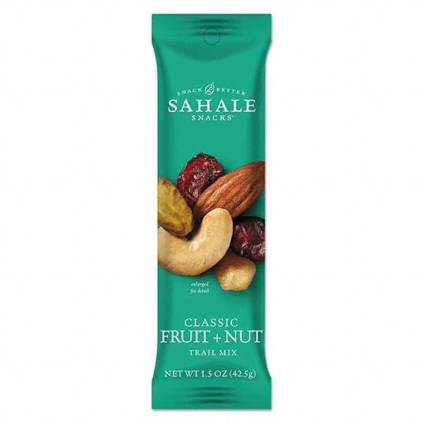 Sahale Snacks - Snacks, Cookies, Candy & Gum Breakroom Accessory Type: Nuts Breakroom Accessory Description: Glazed Mixes, Classic Fruit Nut, 1.5 oz, 18/Carton - Caliber Tooling