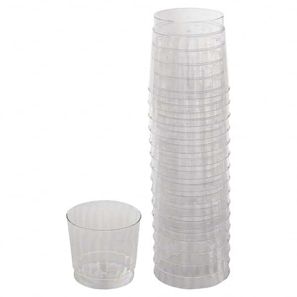 WNA - Classicware Tumblers, 9 oz, Plastic, Clear, Rocks Glass, 16/Bag, 15 Bag/Carton - Caliber Tooling