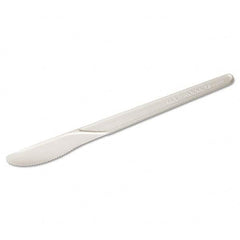 ECO PRODUCTS - Plantware Renewable & Compostable Knife - 6", 50/PK, 20 PK/CT - Caliber Tooling