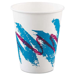 DART - Jazz Paper Hot Cups, 8 oz, Polycoated, 50/Bag, 20 Bags/Carton - Caliber Tooling