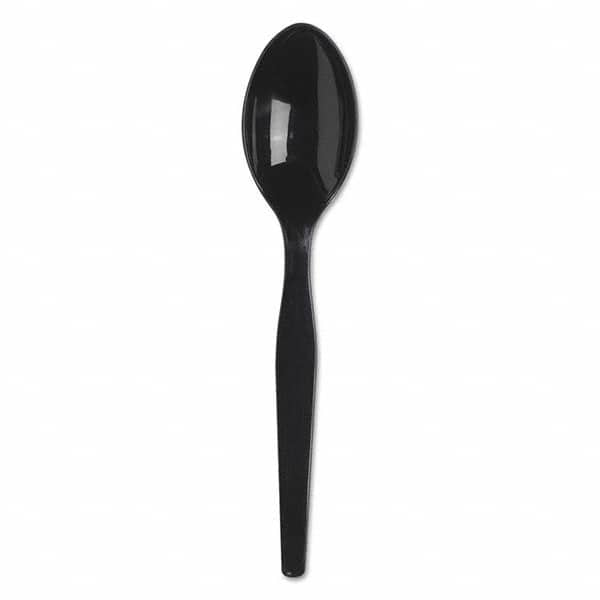 Dixie - SmartStock Plastic Cutlery Refill, Spoons, 6", Black, 40 Pack, 24 Packs/CT - Caliber Tooling