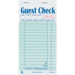 Royal Paper - Note Pads, Writing Pads & Notebooks Writing Pads & Notebook Type: Guest Book Size: 3-1/2 x 6-45/64 - Caliber Tooling