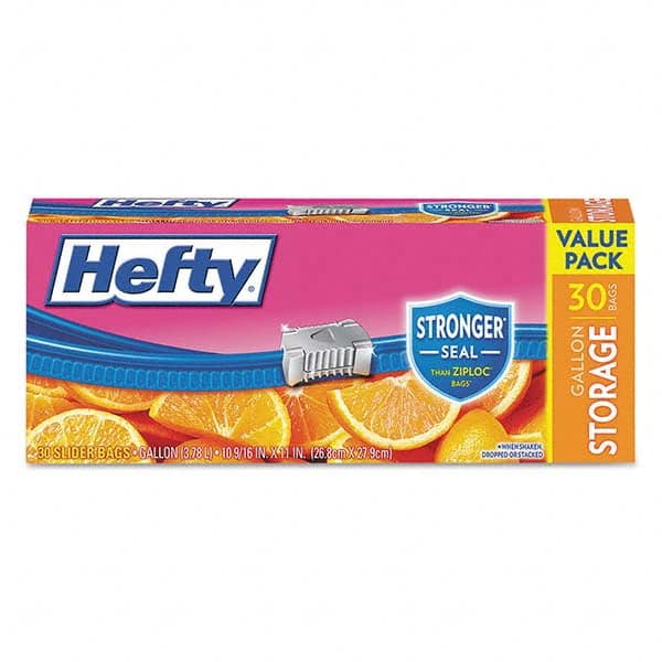 Hefty - Reclosable Food & Sandwich Bags Volume Capacity: 1 Gal. Width (Inch): 2-1/2 - Caliber Tooling