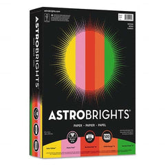 Astrobrights - Office Machine Supplies & Accessories Office Machine/Equipment Accessory Type: Copy Paper For Use With: Copiers; Inkjet Printers; Laser Printers - Caliber Tooling