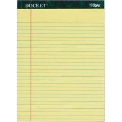 TOPS - Note Pads, Writing Pads & Notebooks Writing Pads & Notebook Type: Writing Pad Size: 8-1/2 x 11-3/4 - Caliber Tooling