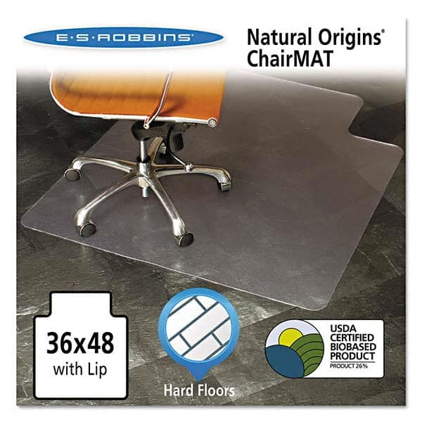 ES Robbins - Chair Mats Style: Straight Edge Shape: Rectangular - Caliber Tooling