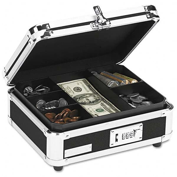 Vaultz - Compartment Storage Boxes & Bins Type: Cash Box Number of Compartments: 1.000 - Caliber Tooling