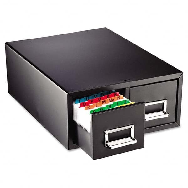 SteelMaster - Compartment Storage Boxes & Bins Type: Index Card Cabinet w/Pull Drawer Number of Compartments: 1.000 - Caliber Tooling