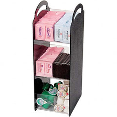 Vertiflex Products - Condiments & Dispensers Breakroom Accessory Type: Condiment Dispenser Breakroom Accessory Description: Compact Condiment Organizer - Caliber Tooling