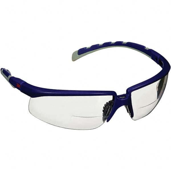 3M - Magnifying Safety Glasses Diopter Lens: +2.5 Lens Coating: Anti-Fog; Scratch Resistant - Caliber Tooling