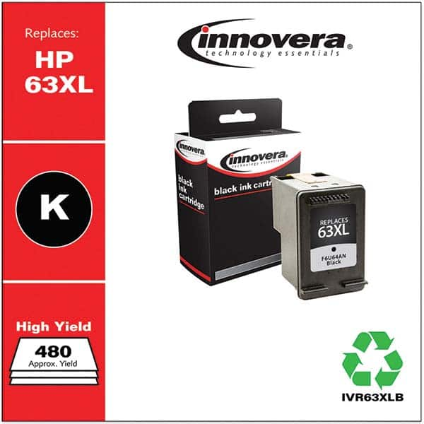 innovera - Office Machine Supplies & Accessories For Use With: HP DeskJet 1110, 1112, 2130, 2132, 3630, 3631, 3632, 3633, 3634, 3636, 3637; HP ENVY 4512, 4516, 4520, 4522, 4523, 4524; HP OfficeJet 3830, 3831, 3833, 4650, 4652, 4654, 4655 Nonflammable: No - Caliber Tooling