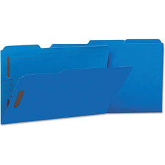 UNIVERSAL - File Folders, Expansion Folders & Hanging Files Folder/File Type: File Folders with Top Tab Color: Blue - Caliber Tooling