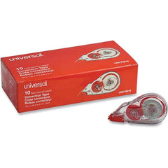 UNIVERSAL - Correction Fluid & Tape Type: Correction Tape Non-Refillable Tape Size: 1/5 x 315" - Caliber Tooling