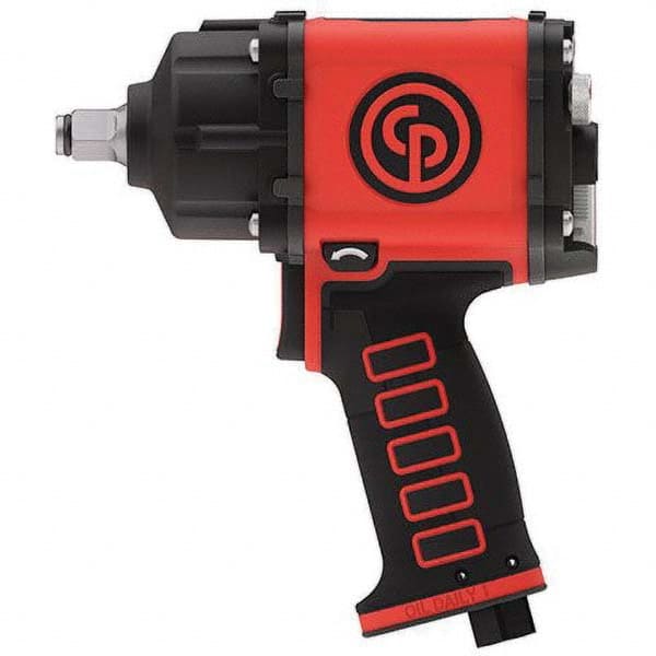 Chicago Pneumatic - Air Impact Wrenches & Ratchets Drive Size: 1/2 Handle Type: Pistol Grip - Caliber Tooling