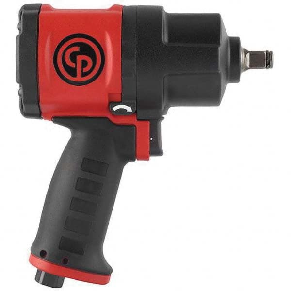 Chicago Pneumatic - Air Impact Wrenches & Ratchets Drive Size: 1/2 Handle Type: Pistol Grip - Caliber Tooling