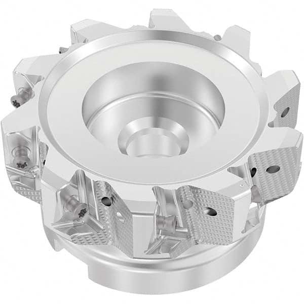 Seco - Indexable Square-Shoulder Face Mills Cutting Diameter (mm): 125.00 Cutting Diameter (Decimal Inch): 4.9213 - Caliber Tooling