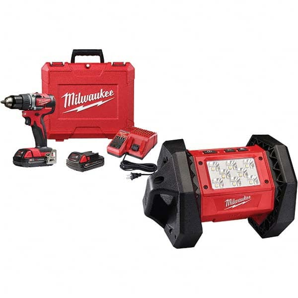 Milwaukee Tool - Cordless Drills Battery Voltage: 18 Battery Chemistry: Lithium-Ion - Caliber Tooling