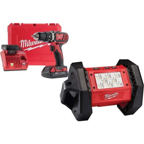 Milwaukee Tool - Cordless Drills Battery Voltage: 18 Battery Chemistry: Lithium-Ion - Caliber Tooling