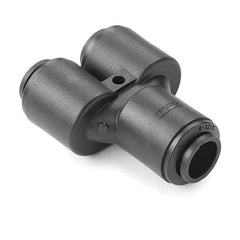 Parker - Plastic Push-To-Connect Tube Fittings Type: Union Y Tube Outside Diameter (Inch): 1/2 - Caliber Tooling