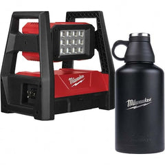 Milwaukee Tool - Cordless Work Lights Voltage: 18 Run Time: 9 Hrs. - Caliber Tooling