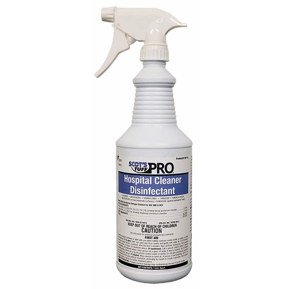 Scot's Tuff - All-Purpose Cleaners & Degreasers Type: Disinfectant Container Type: Bottle - Caliber Tooling