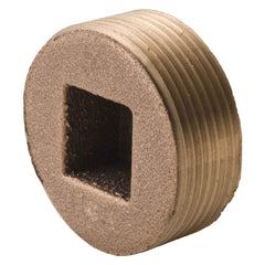 Merit Brass - Brass & Chrome Pipe Fittings Type: Countersunk Plug Fitting Size: 2 - Caliber Tooling