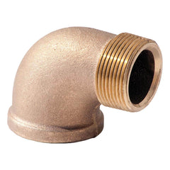 Merit Brass - Brass & Chrome Pipe Fittings Type: 90 Degree Street Elbow Fitting Size: 3 - Caliber Tooling