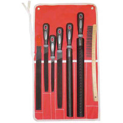 Simonds File - File Sets File Set Type: American File Types Included: Half Round; Flat; All Purpose - Caliber Tooling