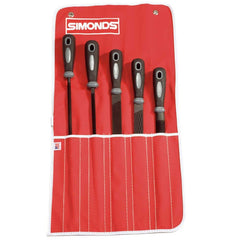 Simonds File - File Sets File Set Type: American File Types Included: Mill; Half Round; Round; Slim Taper; Rasp - Caliber Tooling