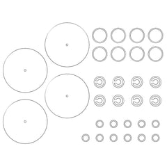 Welch - Air Compressor & Vacuum Pump Accessories; Type: Diaprhm Pump Service Kit ; For Use With: 1201E/901Z/601T/301V - Exact Industrial Supply