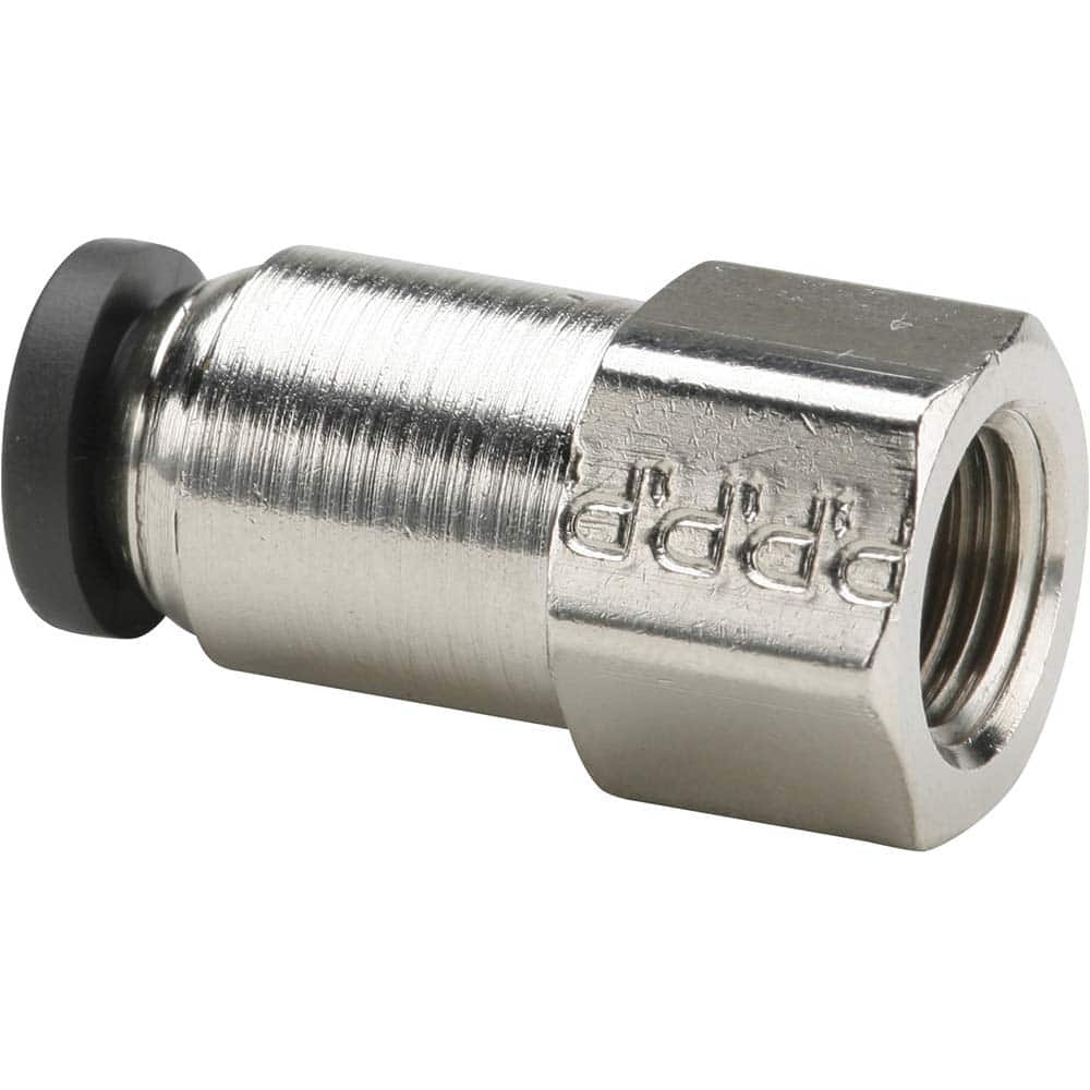 Parker - Metal Push-To-Connect Tube Fittings Type: Female Connector Tube Outside Diameter (Inch): 3/8 - Caliber Tooling