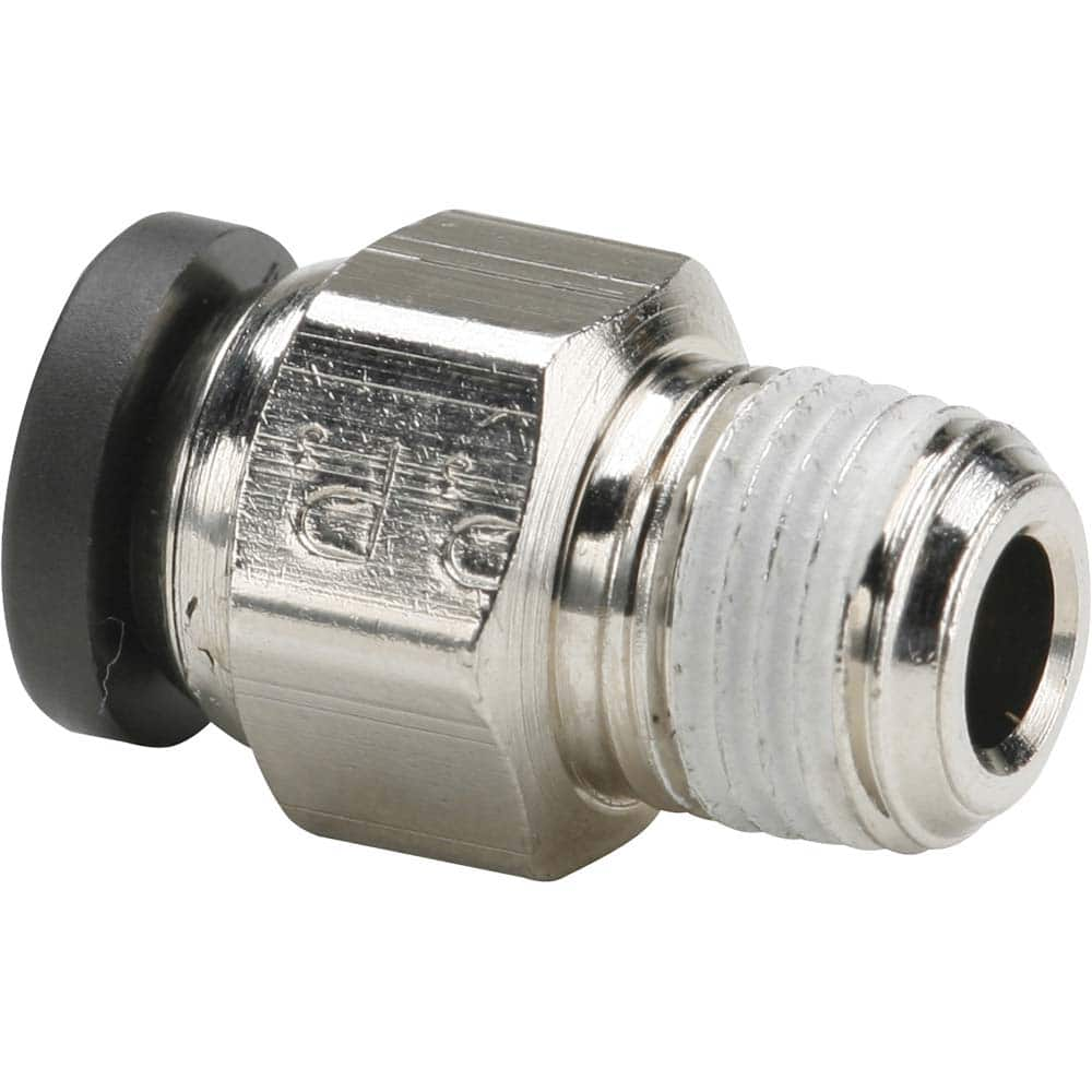 Parker - Metal Push-To-Connect Tube Fittings Type: Male Connector Tube Outside Diameter (Inch): 3/8 - Caliber Tooling