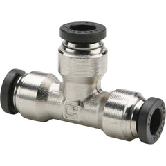 Parker - Metal Push-To-Connect Tube Fittings Type: Union Tee Tube Outside Diameter (Inch): 1/2 - Caliber Tooling