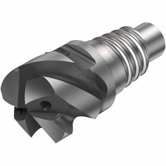 Sandvik Coromant - Corner Radius & Corner Chamfer End Mill Heads Mill Diameter (mm): 25.00 Mill Diameter (Decimal Inch): 0.9843 - Caliber Tooling