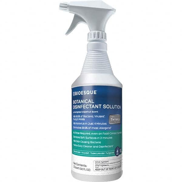 Bioesque Solutions - All-Purpose Cleaners & Degreasers Type: Disinfectant Container Type: Bottle - Caliber Tooling