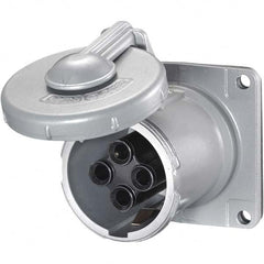 Hubbell Wiring Device-Kellems - Pin & Sleeve Receptacles Receptacle/Part Type: Receptacle Pin Configuration: 4 - Caliber Tooling