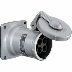 Hubbell Wiring Device-Kellems - Pin & Sleeve Receptacles Receptacle/Part Type: Receptacle Pin Configuration: 3 - Caliber Tooling