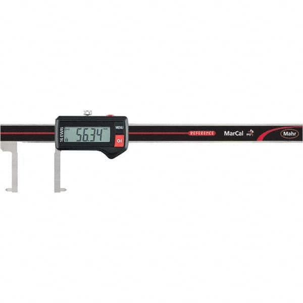 Mahr - 20 to 170mm Range, 0.01mm Resolution, IP67 Electronic Caliper - Caliber Tooling