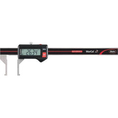 Mahr - 10 to 160mm Range, 0.01mm Resolution, IP67 Electronic Caliper - Caliber Tooling