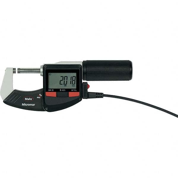 Mahr - Electronic Outside Micrometers Type: Standard Minimum Measurement (Decimal Inch): 2.0000 - Caliber Tooling