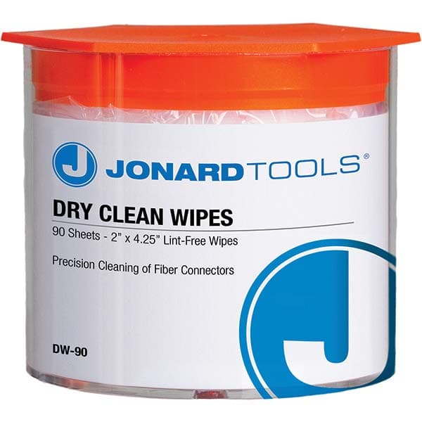 Jonard Tools - Cable Tools & Kits Tool Type: Dry Wipes for Cleaning Fiber Number of Pieces: 90.000 - Caliber Tooling