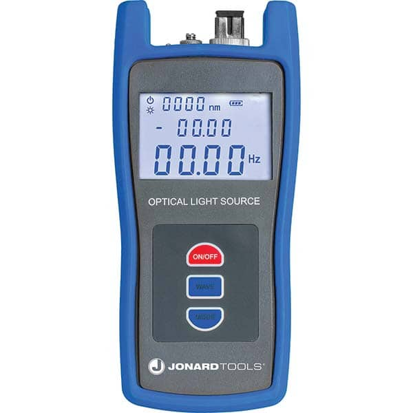 Jonard Tools - Cable Testers Cable Type: Fiber Optic Display Type: LCD - Caliber Tooling