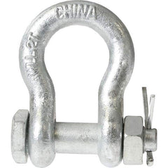 US Cargo Control - Shackles Load Limit (Ton): 3.25 Pin Type: Bolt&Nut - Caliber Tooling