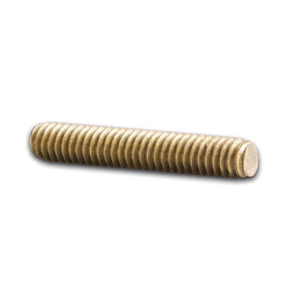 Threaded Studs; Style: Fully Threaded; System of Measurement: Inch; Thread Size: 3/8-24; 3/8-24 in; Overall Length (Inch): 3; Overall Length (Decimal Inch): 3 in; Overall Length (mm): 3 in; Material: Alloy Steel; Finish/Coating: Yellow Zinc-Plated; Class: