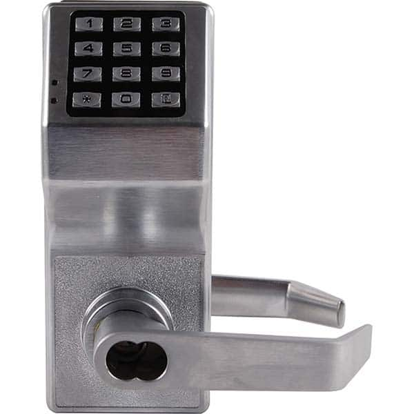 Alarm Lock - Lever Locksets Type: Entrance Door Thickness: 1-3/4 - Caliber Tooling