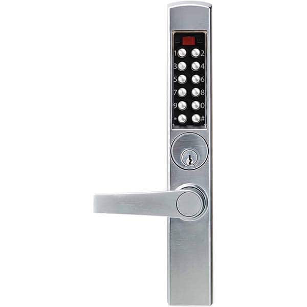 E-Plex - Lever Locksets Type: Keypad Door Thickness: 1-3/4 - Caliber Tooling